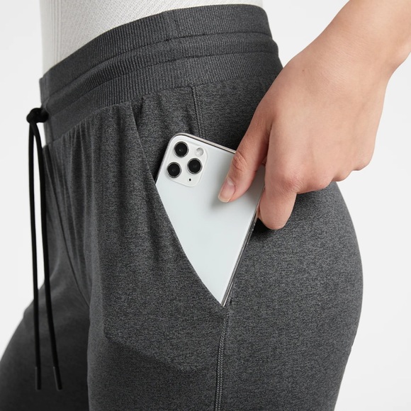 NWT Athleta Uptempo Black/Grey Jogger Size S - Picture 4 of 11